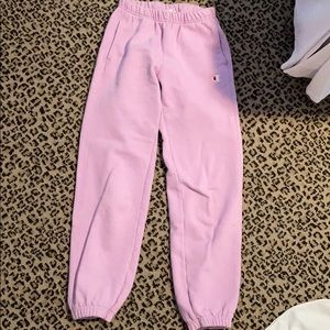 Champion pink sweatpants